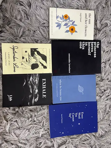 Poetry books 30 for 1