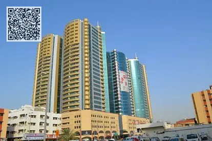Stadium View Studio Apartment for rent in Horizon Towers, Ajman