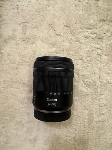 Canon lens 24-105 RFmm f4-7.1 STM IS