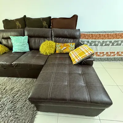 L-Shaped Sofa — Brand New (Custom Made)