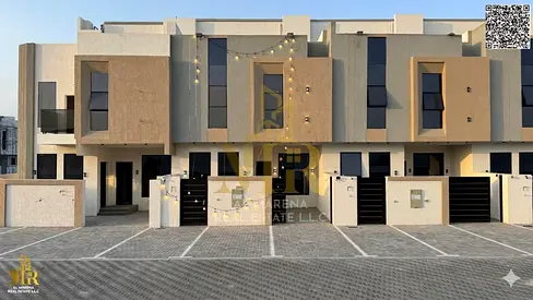 Special Eid offer to own a villa in a prime location, 2 floors with rooftop, 4 bedrooms, 3,200 sq ft, modern design with high-end finishes, price incl