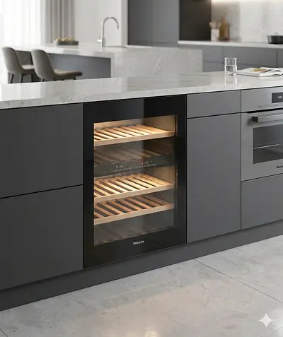 Miele model kwt 6321 UG 46 bottle dual temperature built-in integrated model