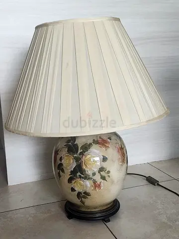 Hand painted lamps