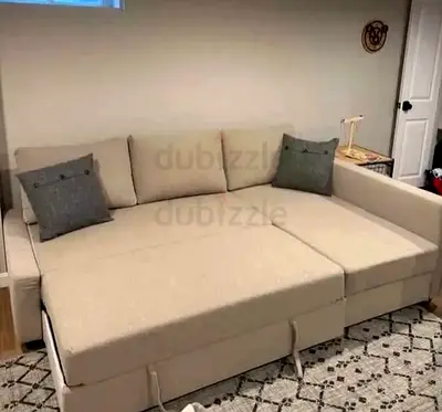 Comfortable L-Shaped Sofa Bed