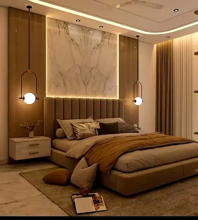 Elegant Modern 180*200 king size bed