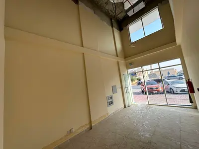 Commercial Shops for Rent in Al Rawda 2 Ajman spacious units with mezzanine suitable for all business activities AED 45,000 yearly with 4 or 6 cheque