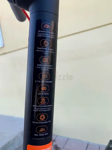 SEGWAY-NINEBOT
D38E E-Scooter