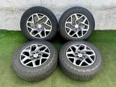New 2025 GMC Sierra SLT 20inch Rims and Tyres