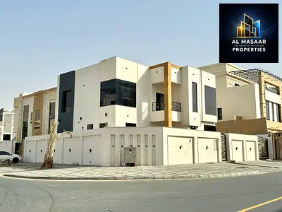 A unique opportunity at an attractive price and with no annual fees: Own a villa for sale in Ajman, first occupancy, freehold, super deluxe finishing,