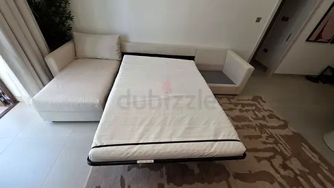 IKEA vimle Sofa Bed Beige Excellent Condition