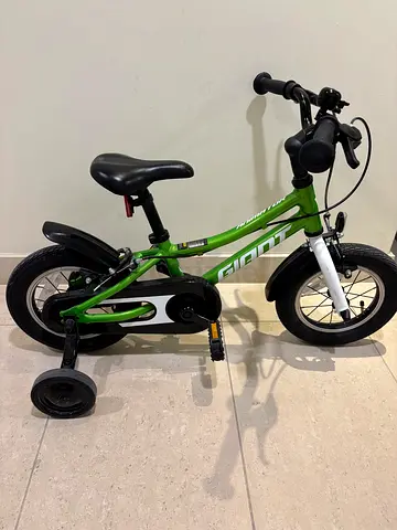Green Kids Bike in Great Condition
