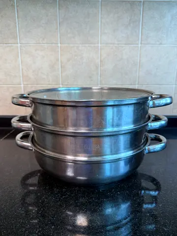 Stainless Steel Steamer Set