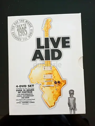 LIVE AID 4-DVD SET