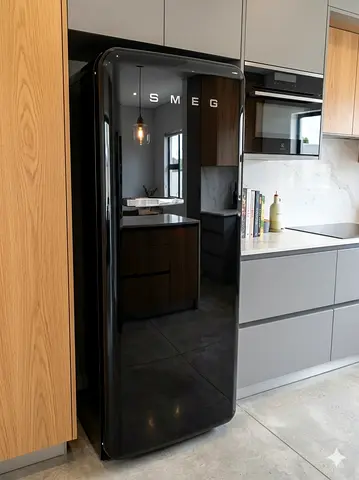 SMEG LATEST MODEL RETRO STYLE fridge black colour