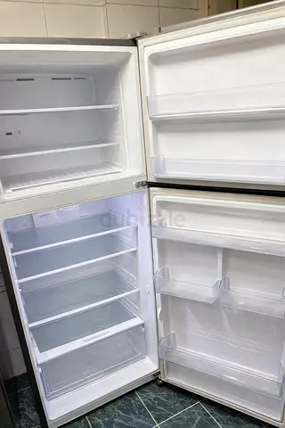 Samsung Double Door Fridge | Good Condition | 700 AED | Al Majaz 3