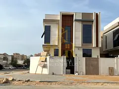 Villa in Al Rawda 1, corner plot on two streets, central air conditioning, 5 master bedrooms, opposi