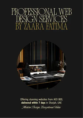 Professional Website Designer UAE | From AED 800 | Ready in 7 Days | Sharjah Dubai
