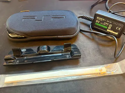 Modded Sony PSP 1000 (PSP-1004) + 32GB + Original Memory Cards + Charger | Ready to Play