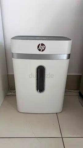 Sleek HP Paper Shredder – White – Like New