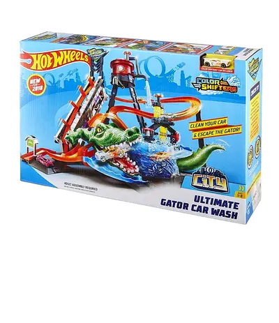 Hot Wheels Ultimate Gator Car Wash Playset
