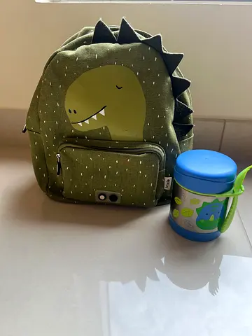 Trixie Dinasour Bag 12”Skiphop Food Jar/Container