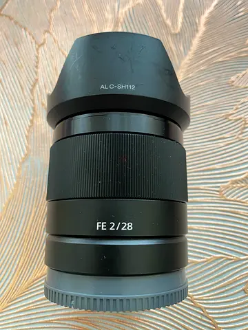 sony FR 28mm f2 lens                         24mm , 35mm , 50mm , 20mm