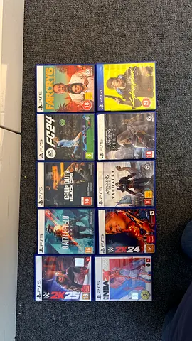 Video games for PS5