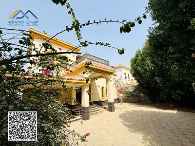 فرصة سكنية مميزة للايجار فيلا  فاخر راقيه  مع تشطيبات رائعه وخمات مميزه ومطابقه للجودة العالميه  في قلب عجمان  منطقة  الروضه 3   ....  فيلا للايجار