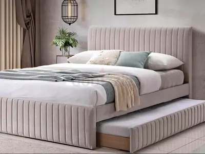 Stylish Modern Bed with Storage
