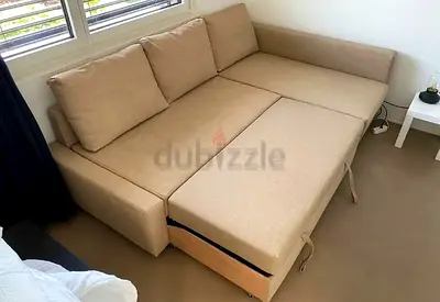 Comfortable L-shaped Sofa with Storage