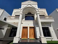 Villa for Sale in Al Yasmeen Ajman opposite mosque and park 5 master bedrooms central AC 4600 sqft m