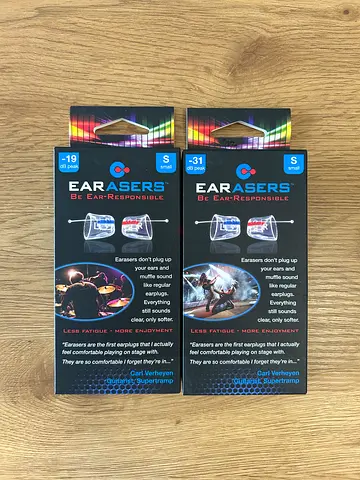 Earasers Ear Plugs for Sound Reduction - Brand New / Sealed