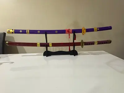 One piece Zoro swords Enma and Sandai Kitetsu