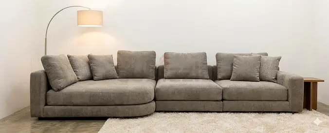 Chattel and more brand lshape sofa