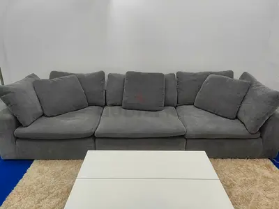Super comfy feather 🪶 filled modular sofa