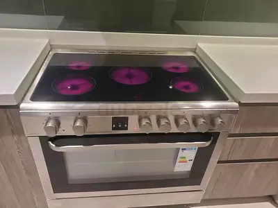 Hoover full electric ceramic cooker 90x60cm