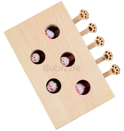 Wooden Whack-a-Mole Game