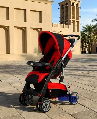 Red Lightweight Stroller