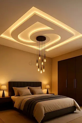 Stylish Modern drak brown 160*200 queen size bed