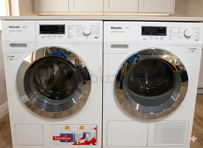 Miele latest model twin dos 9 kg washer and 9 kg dryer separate set freestanding