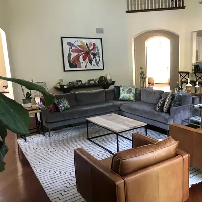 West elm Corner andes sofa