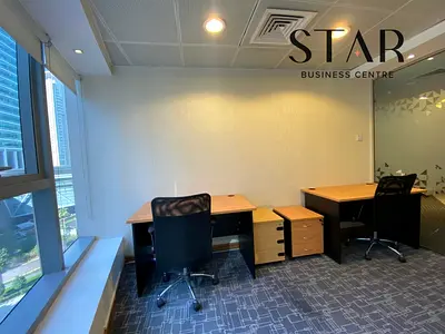 OFFER ! for Only AED 78,000/Year - Promotional Unit ! – Private Office - Fully Furnished with 4 Visa Quota!