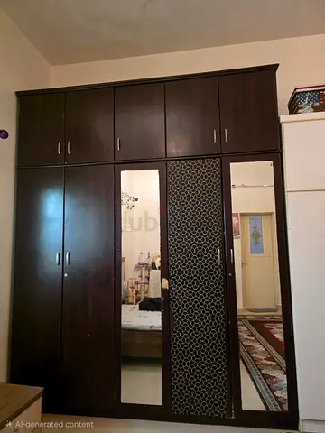 Stylish Modern Wardrobe with Mirror