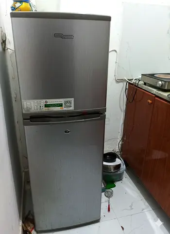 Double Door Refrigerator - Silver Finish