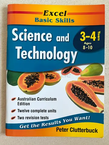 Excel Basic Skills Science and Technology Workbook Y3-Y4 BRAND NEW