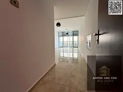 Luxury 2BR hall sea-view apt annual rent Mushrif, large bedrooms, spacious hall, balcony, equipped k