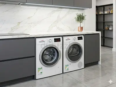 Bosch series 6 Washer and Dryer 9kg separate set freestanding for sale kf
