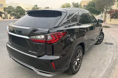 2017 Lexus RX450h F-SPORT | Full Option | GCC | Red Interior | HYBRID, No Accidents