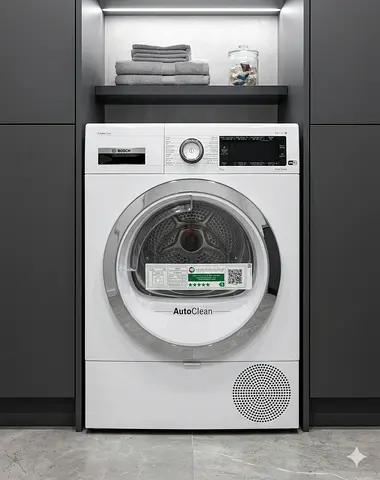 Bosch Series 8 9 KG Heat Pump Tumble Dryer Model-WTWH7560GC WIFI MODEL