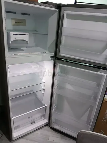 Lg smart inverter fridge freezer 60cm width 170cm highest 432 litter  Price 1000/-